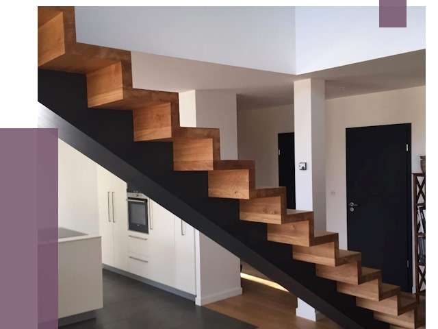 Изготовление деревянных лестниц в Новосибирске от 86411 руб. | ПРОЛЁТ-Нвс