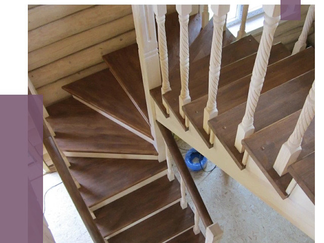 Реставрация деревянных лестниц в Новосибирске от 4270 руб.