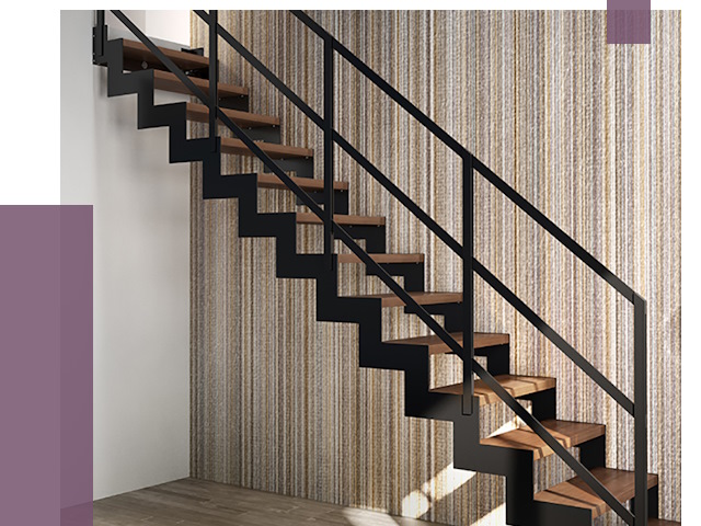 Изготовление металлических лестниц в Новосибирске от 48289 руб. | ПРОЛЁТ-Нвс