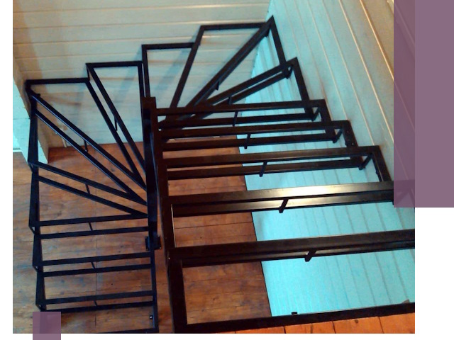 Изготовление металлических лестниц любой сложности в Новосибирске