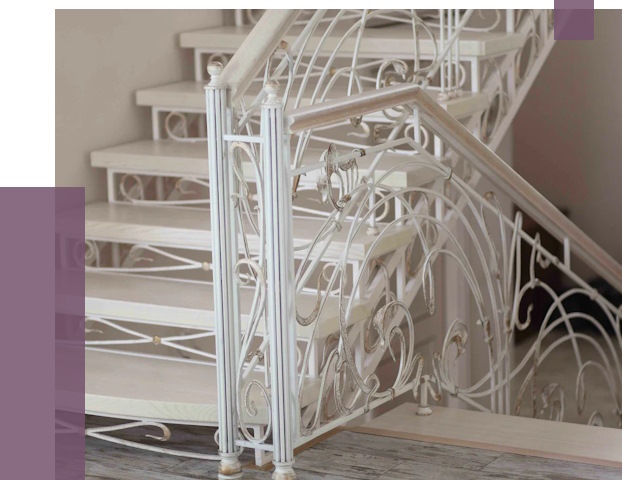 Изготовление кованых лестниц на заказ в Новосибирске от 86411 руб. | ПРОЛЁТ-Нвс