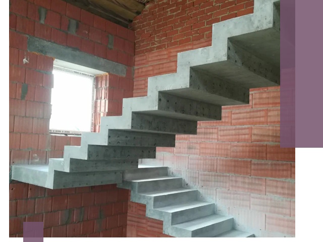 Бетонные лестницы под ключ в Новосибирске: монтаж, демонтаж, ремонт