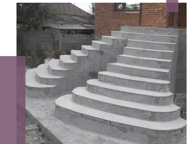 Монтаж бетонных лестниц в Новосибирске от 4270 руб. 