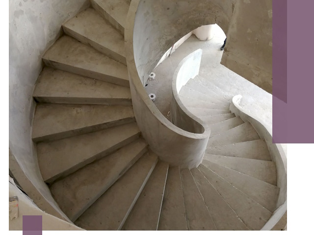 Монтаж бетонных лестниц под ключ в Новосибирске быстро и надежно