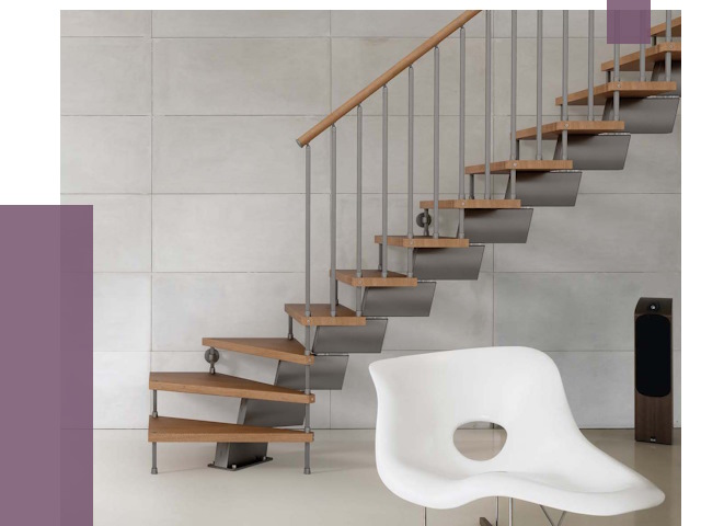 Монтаж модульных лестниц в Новосибирске от 6303 руб. 