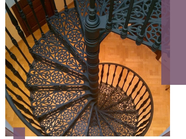 Винтовые лестницы под ключ в Новосибирске: производство и монтаж