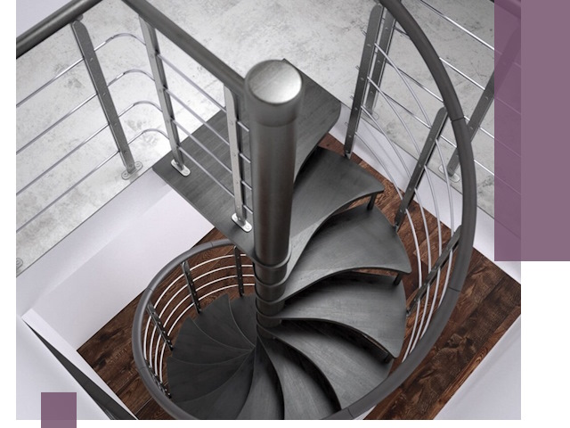 Демонтаж винтовых лестниц в Новосибирске — быстро и безопасно