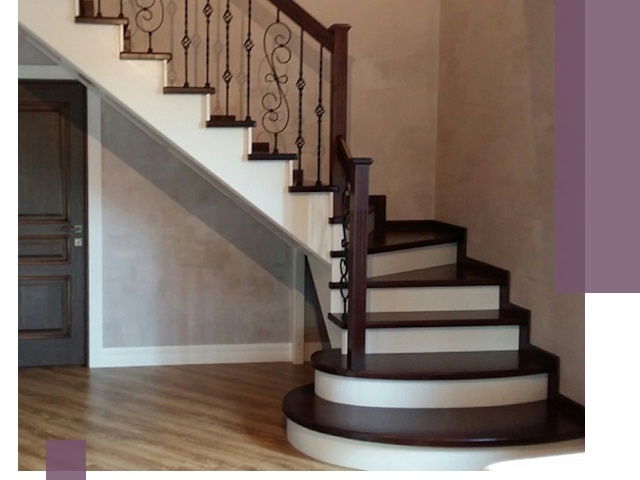 Изготовление Г-образных лестниц под ключ в Новосибирске