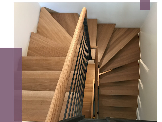 П-образные лестницы в Новосибирске под ключ от 48289 руб. | ПРОЛЁТ-Нвс