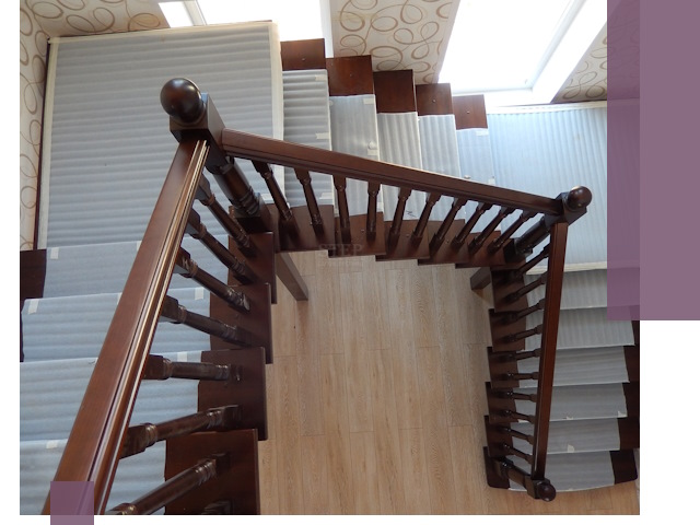 П-образные лестницы под ключ в Новосибирске — изготовление и монтаж