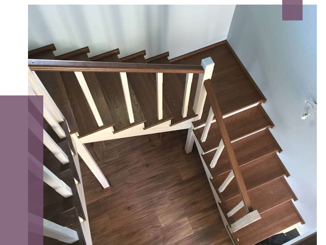 Изготовление П-образных лестниц в Новосибирске от 15097 руб.