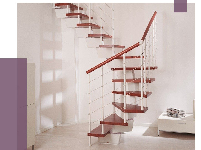 Изготовление лестниц на больцах в Новосибирске от 9658 руб. | ПРОЛЁТ-Нвс