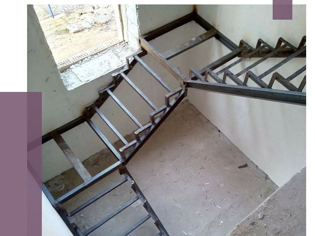 Монтаж лестниц на металлокаркасе в Новосибирске от 12708 руб. — ПРОЛЁТ-Нвс