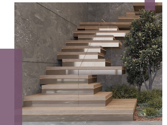 Современные лестницы в Новосибирске от 13724 руб. | ПРОЛЁТ-Нвс