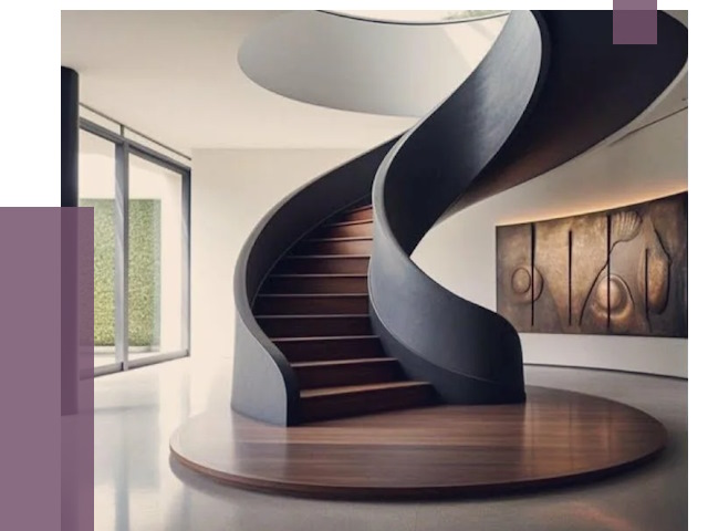 Элитные лестницы под заказ в Новосибирске от 188071 руб. — ПРОЛЁТ-Нвс