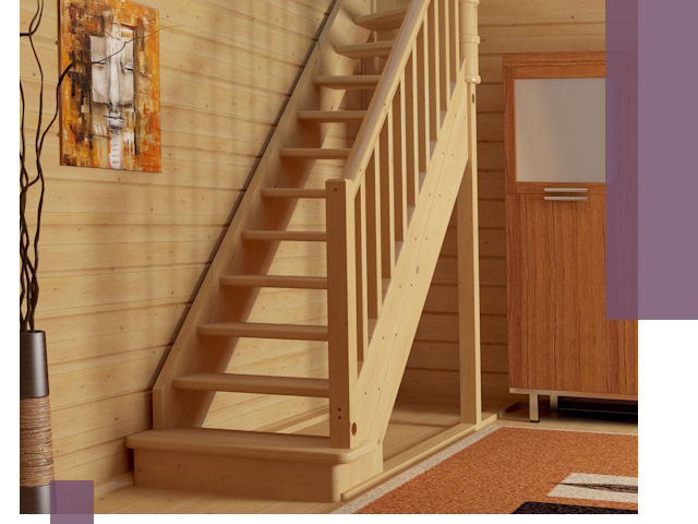 Лестницы эконом класса под ключ в Новосибирске — недорого и быстро