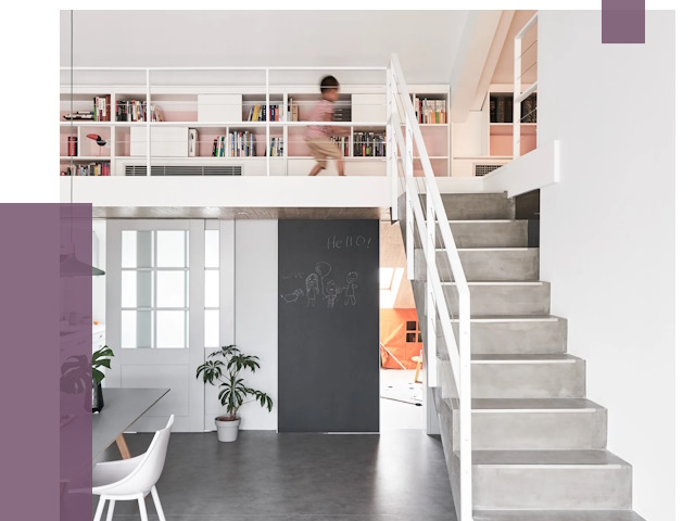 Лестницы для двухуровневой квартиры в Новосибирске от 175364 руб. | ПРОЛЁТ-Нвс