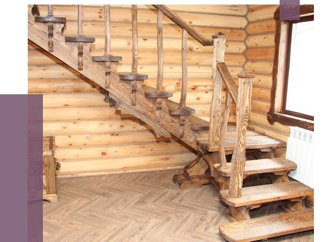 Лестницы в баню в Новосибирске от 19010 руб. — изготовление | ПРОЛЁТ-Нвс