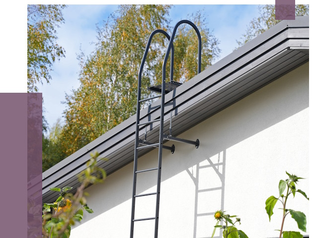 Лестницы на крышу в Новосибирске от 19010 руб. — монтаж и монтаж ПРОЛЁТ-Нвс