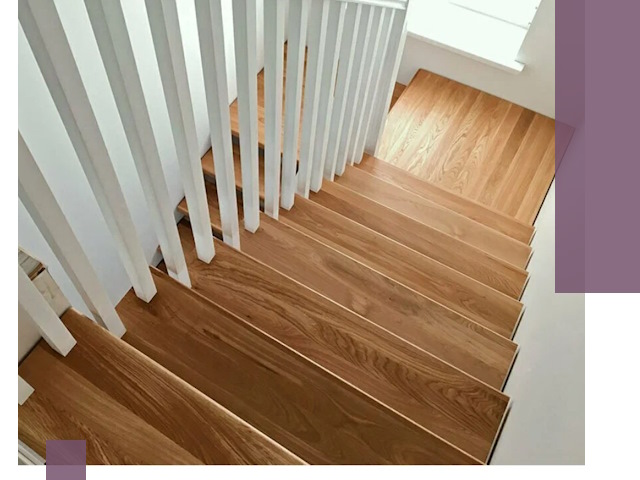 Лестницы из бука в Новосибирске: изготовление, монтаж и демонтаж