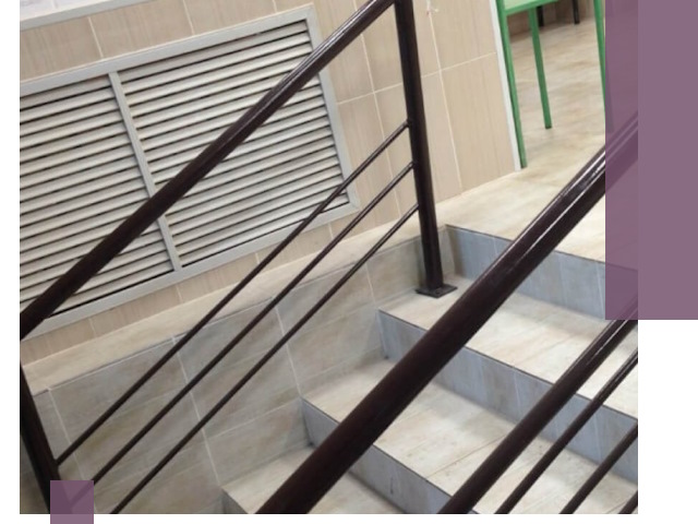 Изготовление перил из металла под ключ в Новосибирске