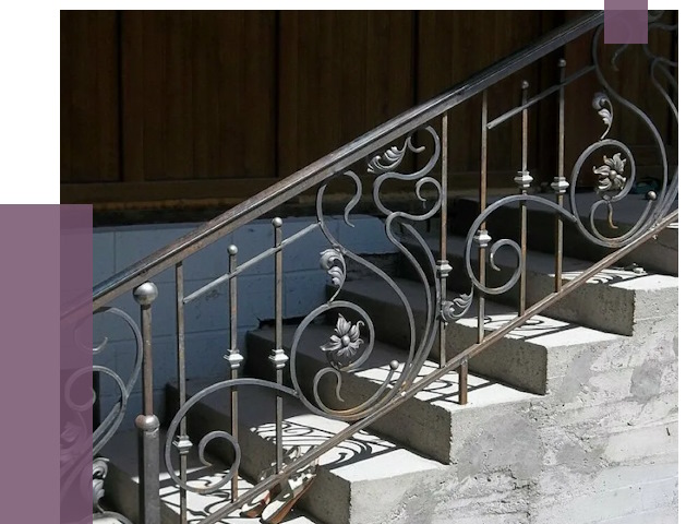 Кованые перила в Новосибирске от 8641 руб. под ключ — качество от ПРОЛЁТ-Нвс