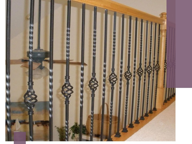 Изготовление и монтаж кованных перил в Новосибирске под ключ