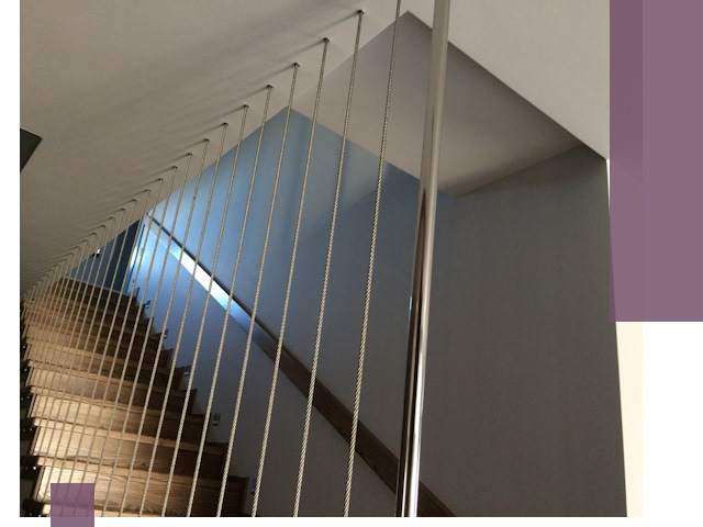 Тросовые перила под ключ в Новосибирске — производство и монтаж