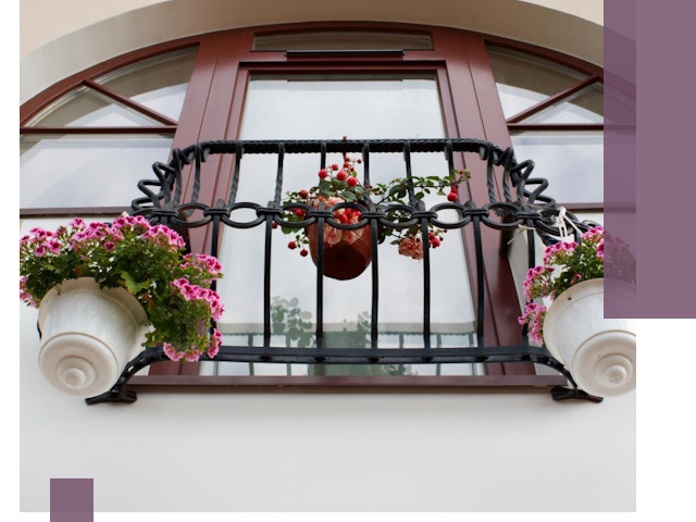 Изготовление и монтаж французских балконов в Новосибирске