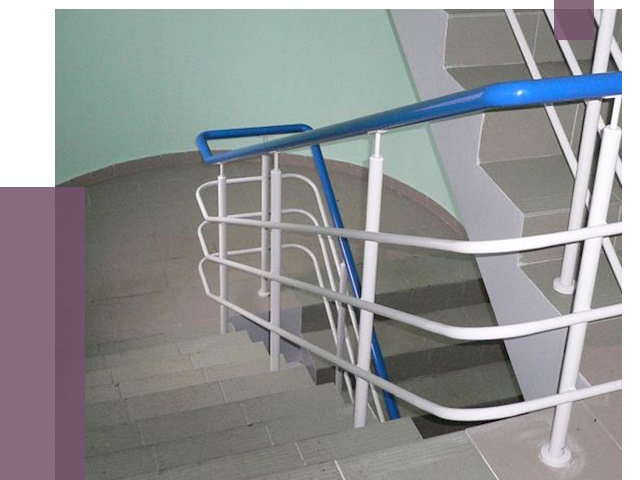 Перила в подъезде в Новосибирске — установка и замена от 7370 руб. | ПРОЛЁТ-Нвс