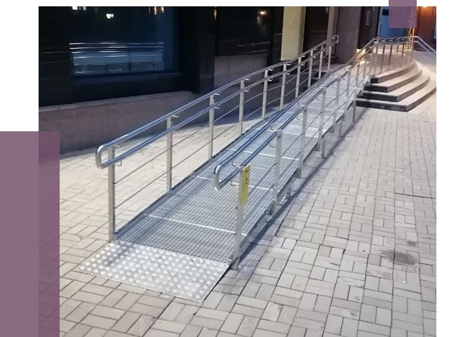 Ремонт пандусов в Новосибирске — восстановление от 8641 руб. 