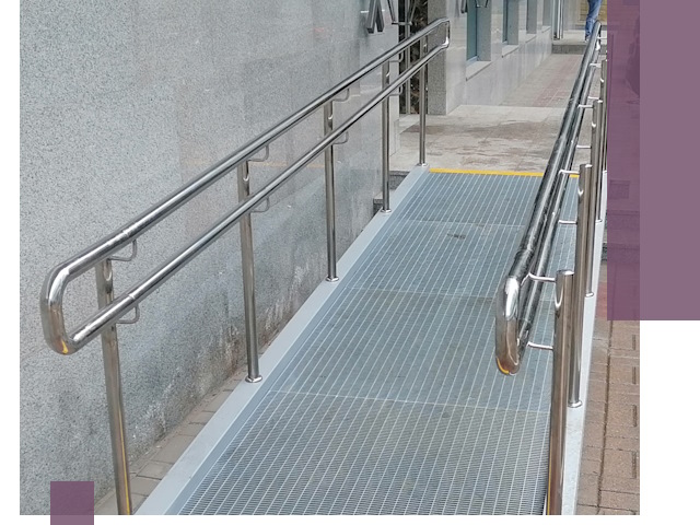 Пандусы для инвалидов в Новосибирске — изготовление и монтаж