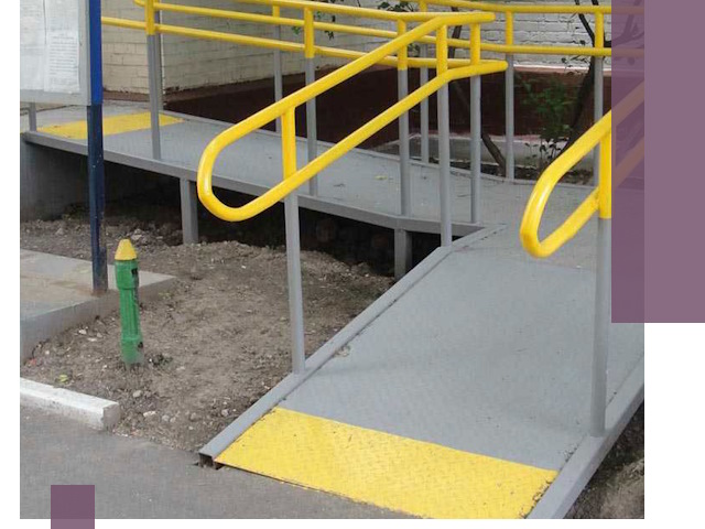 Монтаж пандусов для инвалидов в Новосибирске — быстро и качественно