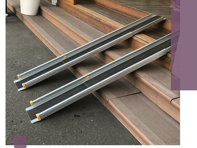 Телескопические пандусы под ключ в Новосибирске — изготовление и монтаж