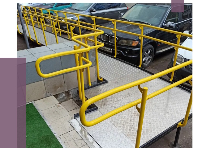 Стационарные пандусы в Новосибирске от 12199 руб. | ПРОЛЁТ-Нвс