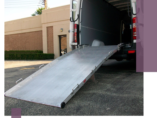 Мобильные пандусы в Новосибирске — производство, монтаж и аренда