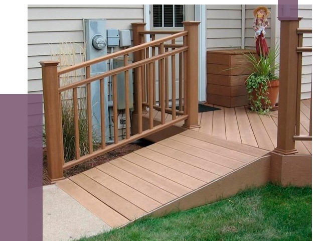 Пандус на крыльцо в Новосибирске под ключ от 7726 руб. 