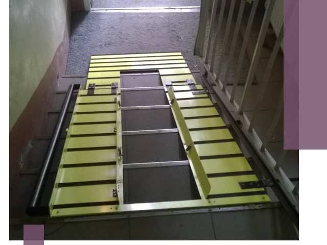 Профессиональный монтаж пандуса в подъезд в Новосибирске