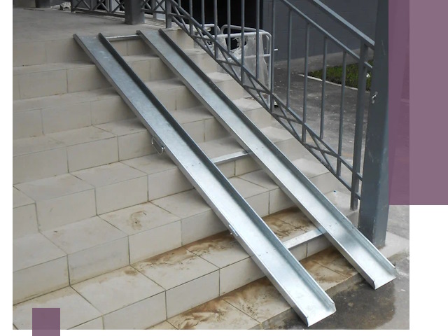 Пандусы для детских колясок в Новосибирске: изготовление и монтаж