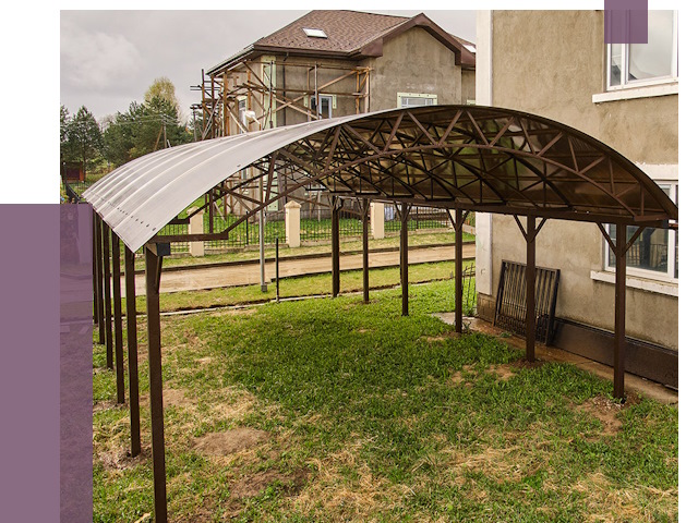 Демонтаж навесов в Новосибирске от 4575 руб. — разборка и вывоз | ПРОЛЁТ-Нвс