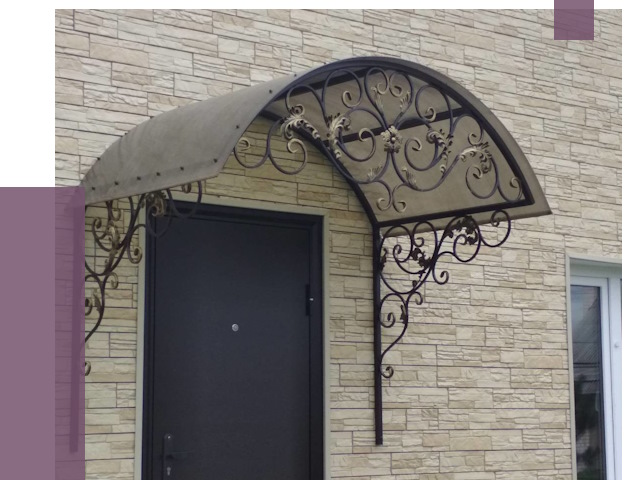 Ремонт козырьков в Новосибирске от 7370 руб.  | ПРОЛЁТ-Нвс