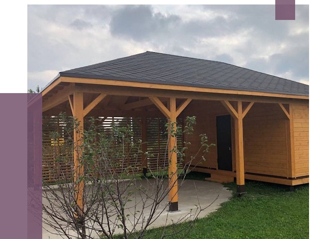 Навесы под ключ в Новосибирске от 48034 руб.  | ПРОЛЁТ-Нвс