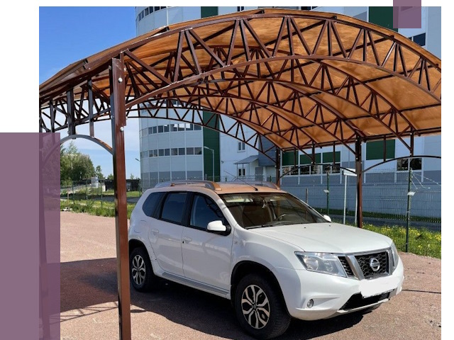 Недорогие навесы в Новосибирске от 42697 руб. | ПРОЛЁТ-Нвс