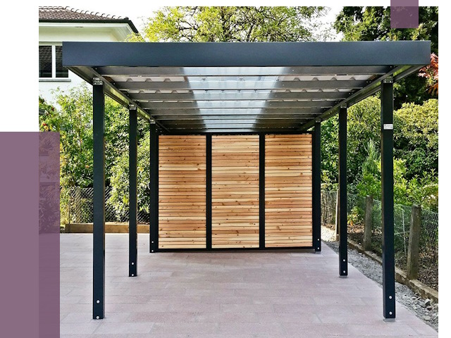 Отдельно стоящие навесы во дворе в Новосибирске от 79803 руб. | ПРОЛЁТ-Нвс