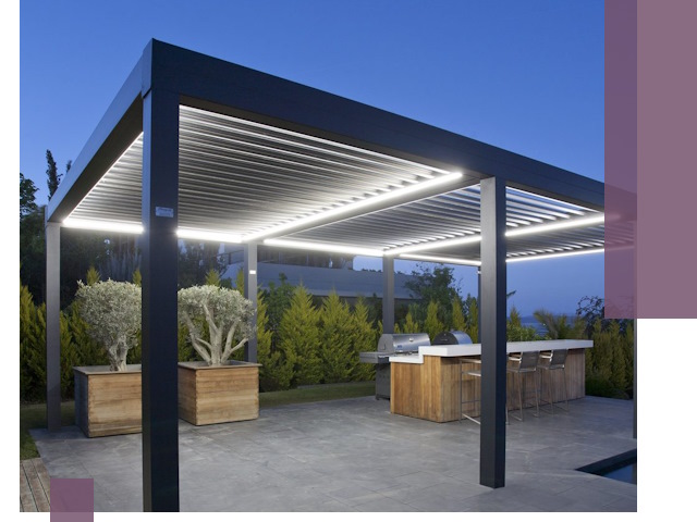 Навесы отдельно стоящие под ключ в Новосибирске из металла и поликарбоната