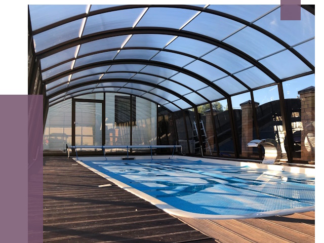 Навесы для бассейна в Новосибирске от 16672 руб. под ключ | ПРОЛЁТ-Нвс