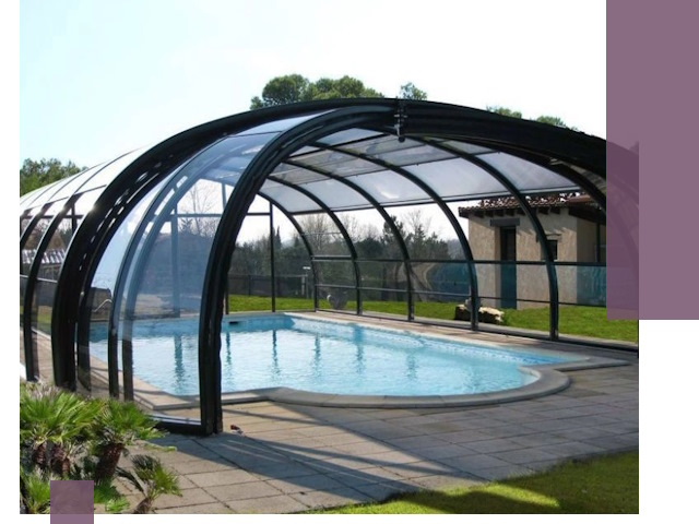 Навесы для бассейна в Новосибирске: изготовление и монтаж под ключ