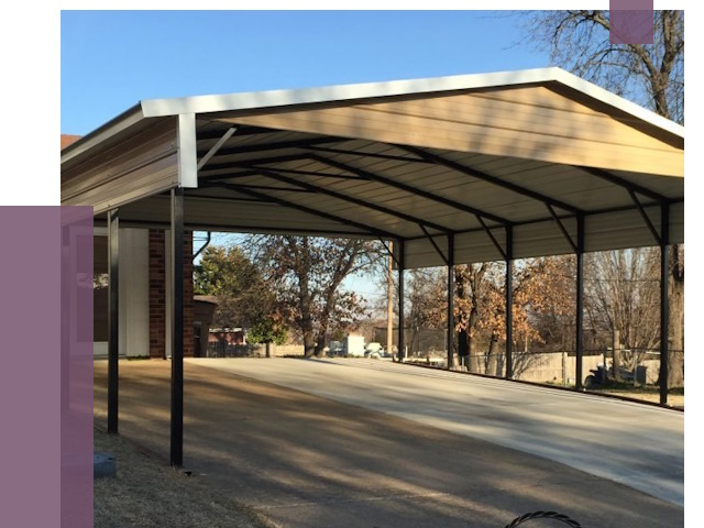 Двускатные навесы в Новосибирске от 7980 руб.  | ПРОЛЁТ-Нвс