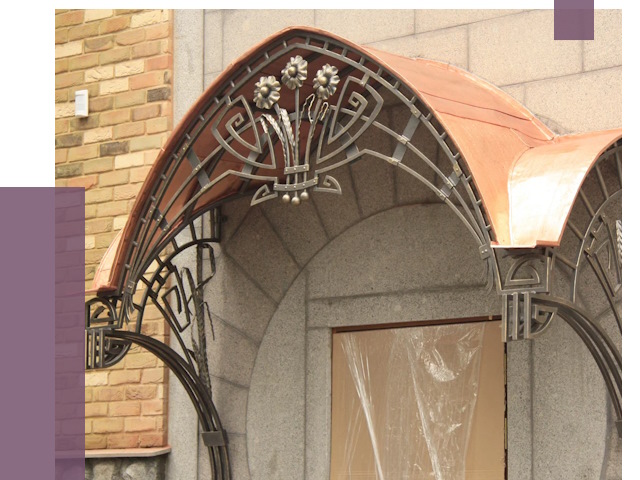 Арочные козырьки в Новосибирске от 14487 руб. 