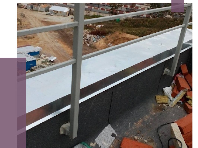 Монтаж парапетов в Новосибирске от 4270 руб.  | ПРОЛЁТ-Нвс